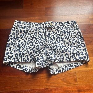 J Crew Leopard Print Women's Shorts